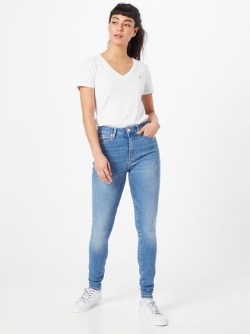 TOMMY HILFIGER Skinny Jeans 'Harlem' in Blauw