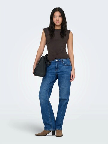 ONLY Топ 'ONLMIRA' в кафяво