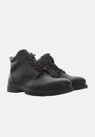 Bottines à lacets 'LACE' Lumberjack en marron