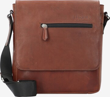 mano Crossbody Bag in Brown: front