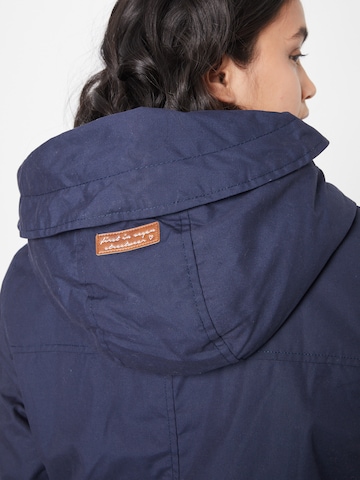 Parka mi-saison 'ELBA' Ragwear en bleu