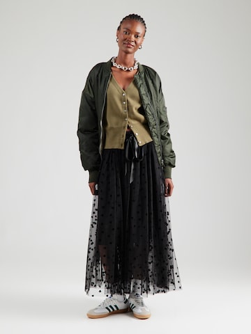 TOPSHOP Strickjacke in Grün