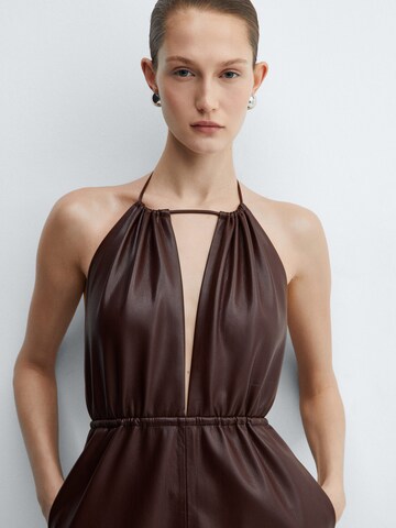 Robe 'Malbec' MANGO en marron