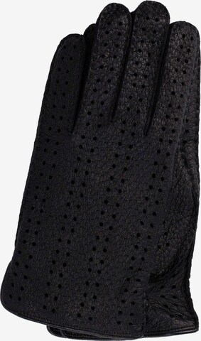 KESSLER Full Finger Gloves 'Jubilee' in Black: front