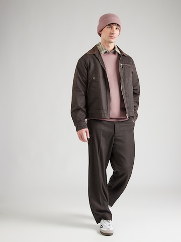 Only & Sons Regular Fit Sweatshirt 'ONSCERES' in Lila