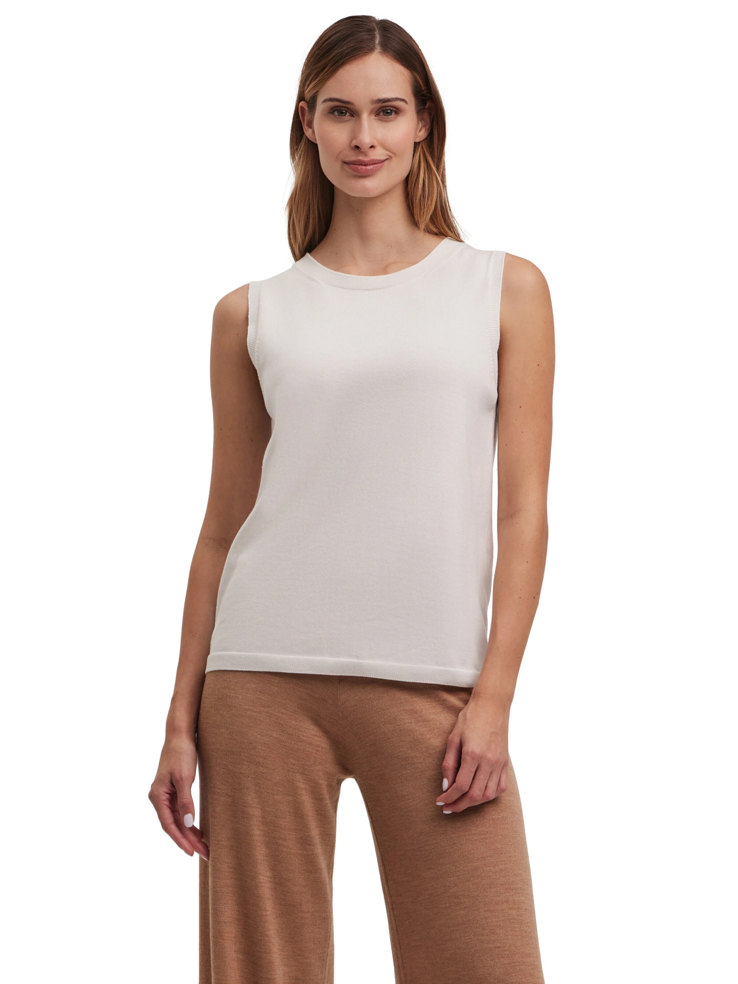 FALKE Pullover 'Cotton Knit'‌‌‌‌‌ in Weiß