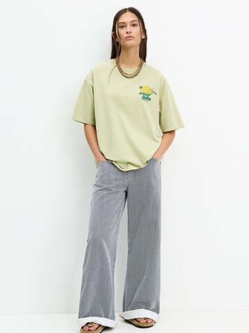 Pull&Bear Shirts 'LIMON' i grøn