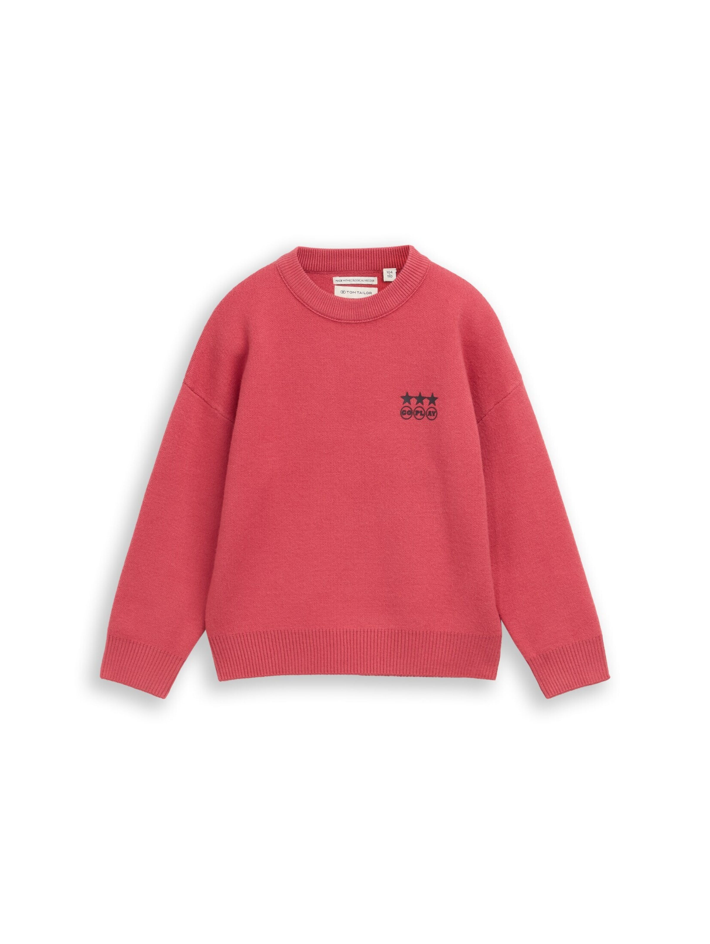TOM TAILOR Trui in Rood: voorkant