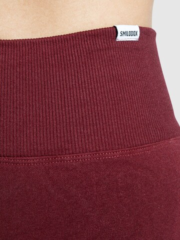 Smilodox Skinny Leggings ' Sena ' in Rood