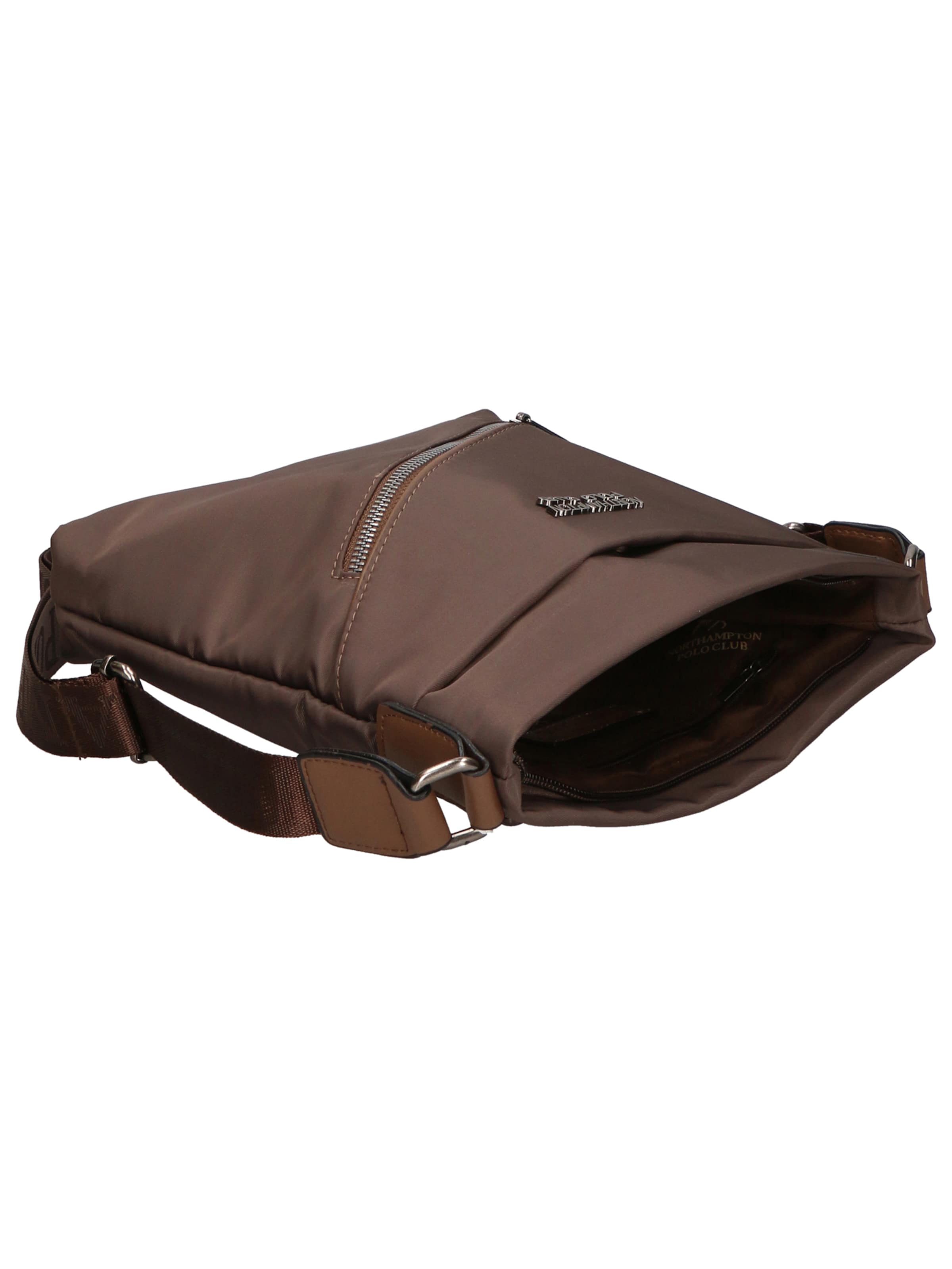 Borsa a spalla di Northampton Polo Club in marrone