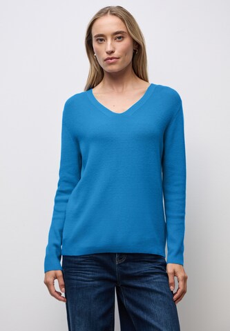STREET ONE Pullover in Blau: Vorderseite