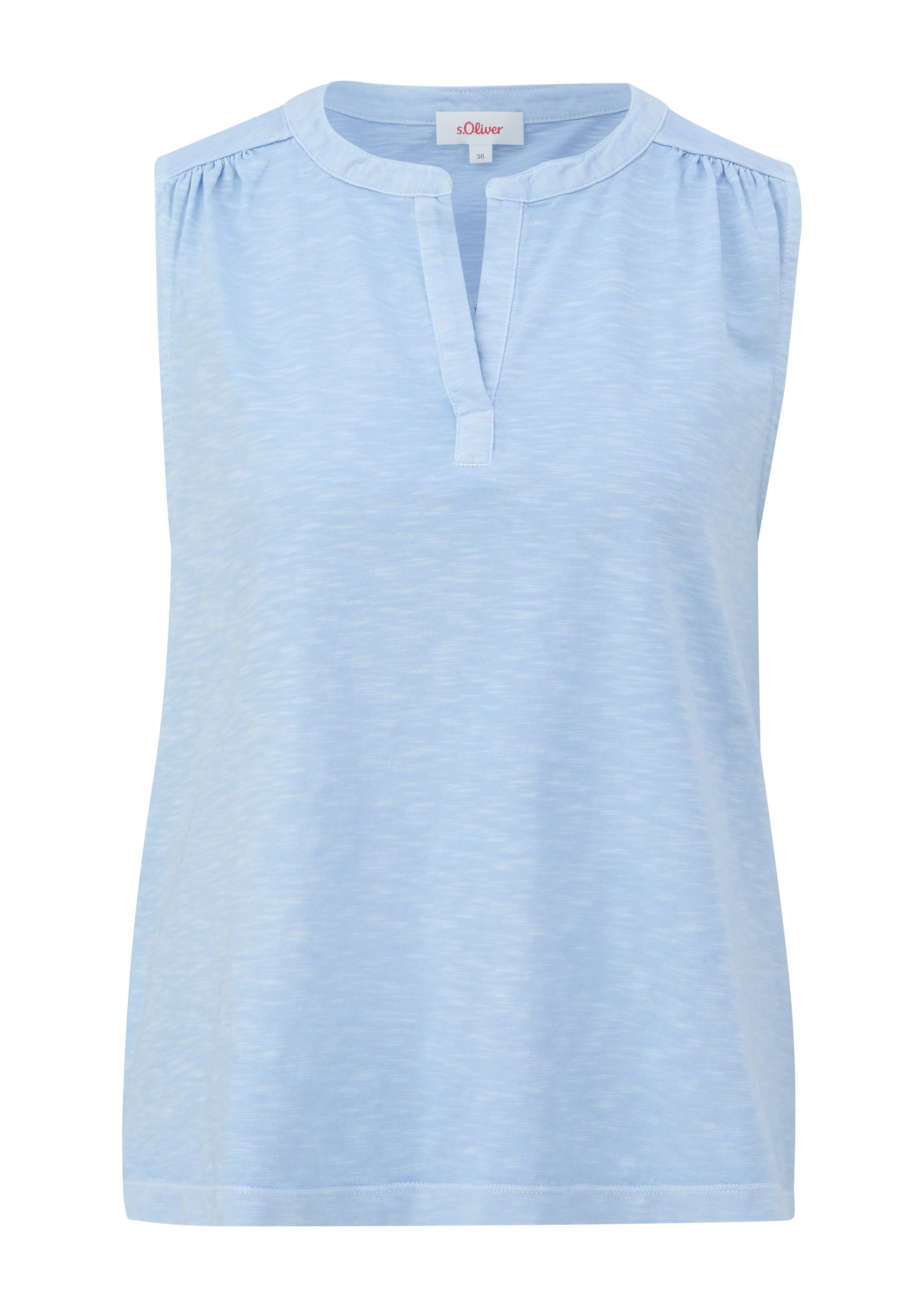 Chemisier s.Oliver en bleu : devant