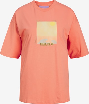 JJXX قميص 'Paige' بلون برتقالي: الأمام