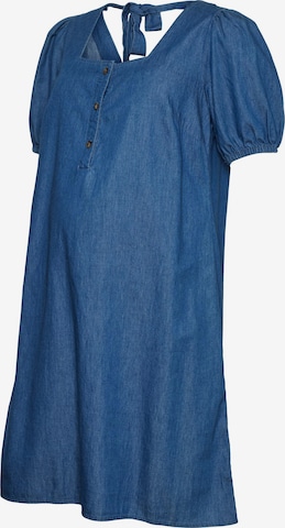 MAMALICIOUS Sukienka 'Vibbe Lia' w kolorze niebieski: przód