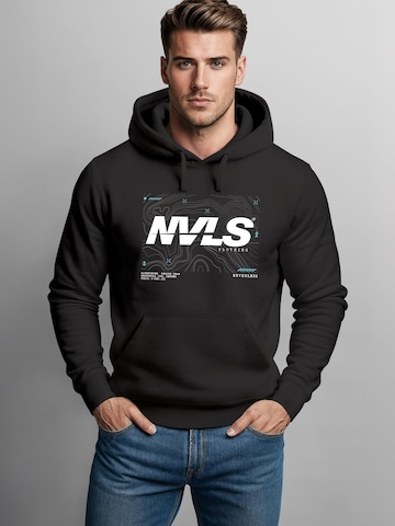 Neverless Sweatshirt 'Explorer' in Black