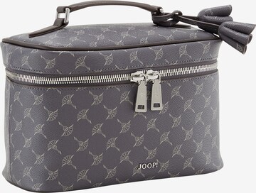 JOOP! Cosmetic Bag 'Flora' in Grey: front