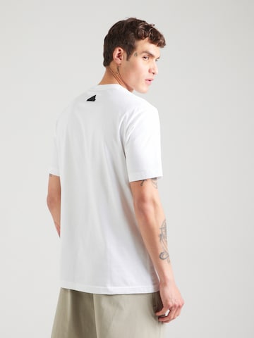 ADIDAS SPORTSWEAR Funkcionális felső 'TIRO' - fehér: hátul