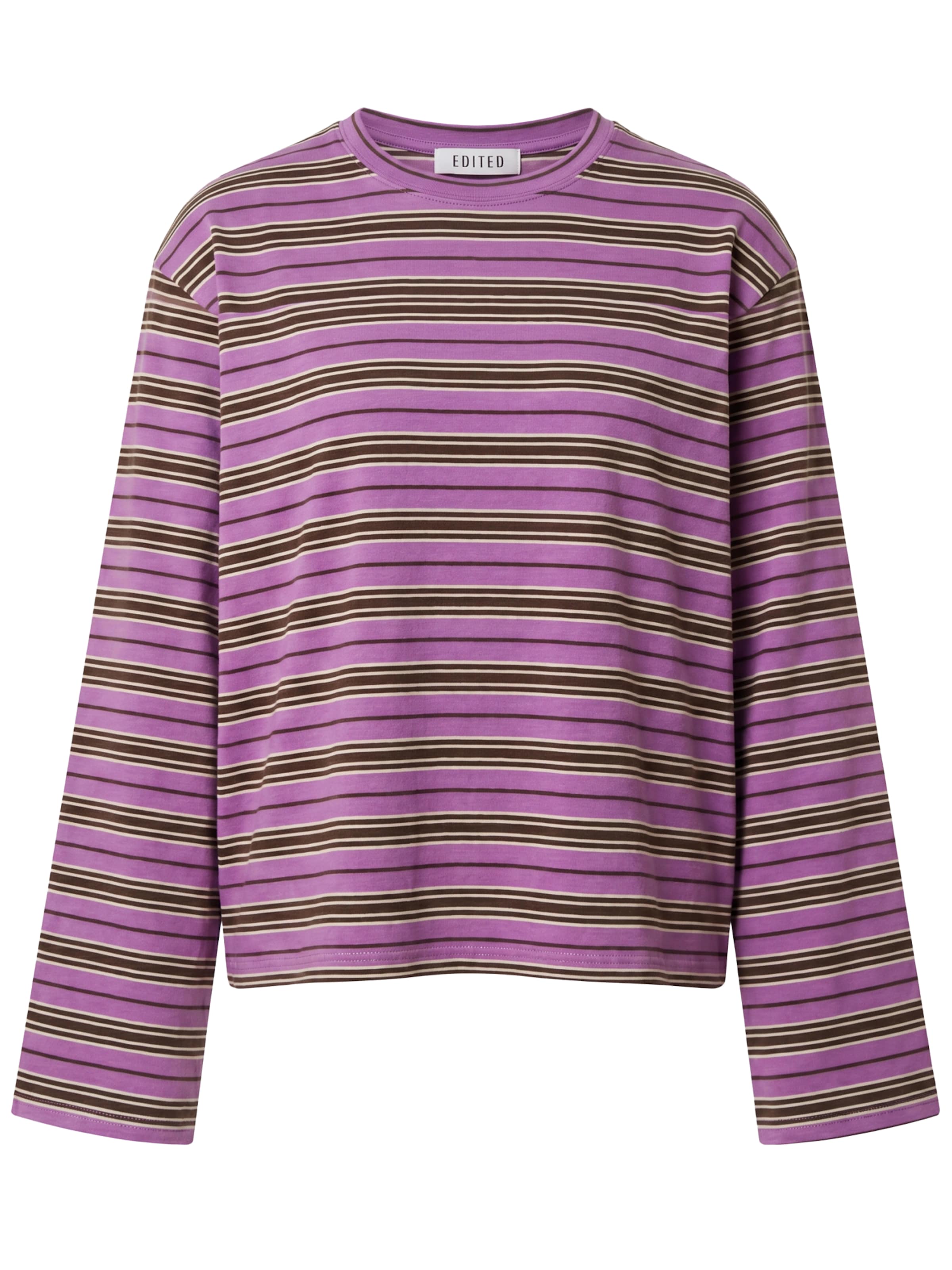 EDITED Shirt 'Verlee' in Braun: Vorderseite