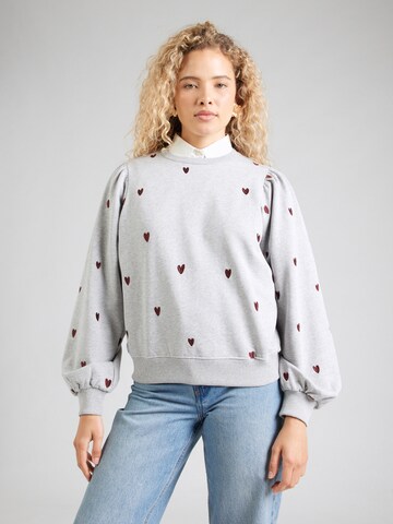 Sweat-shirt 'Dina' Fabienne Chapot en gris : devant