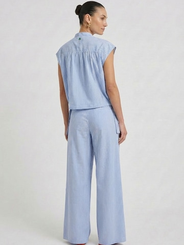 OUI Bluse in Blau