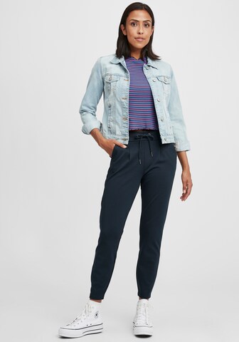 Oxmo - Tapered Calças 'Anita' em azul
