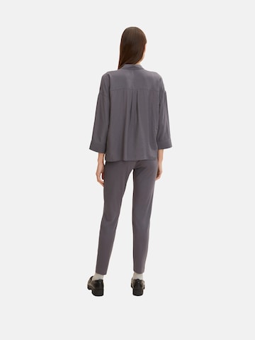 TOM TAILOR Blouse in Grey