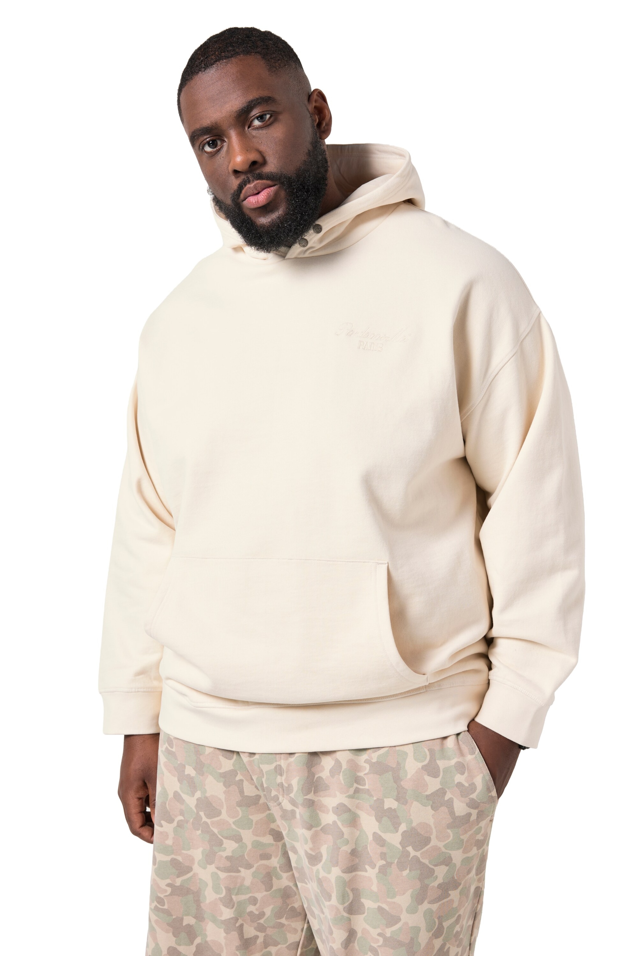 STHUGE Sweatshirt in Weiß: Vorderseite