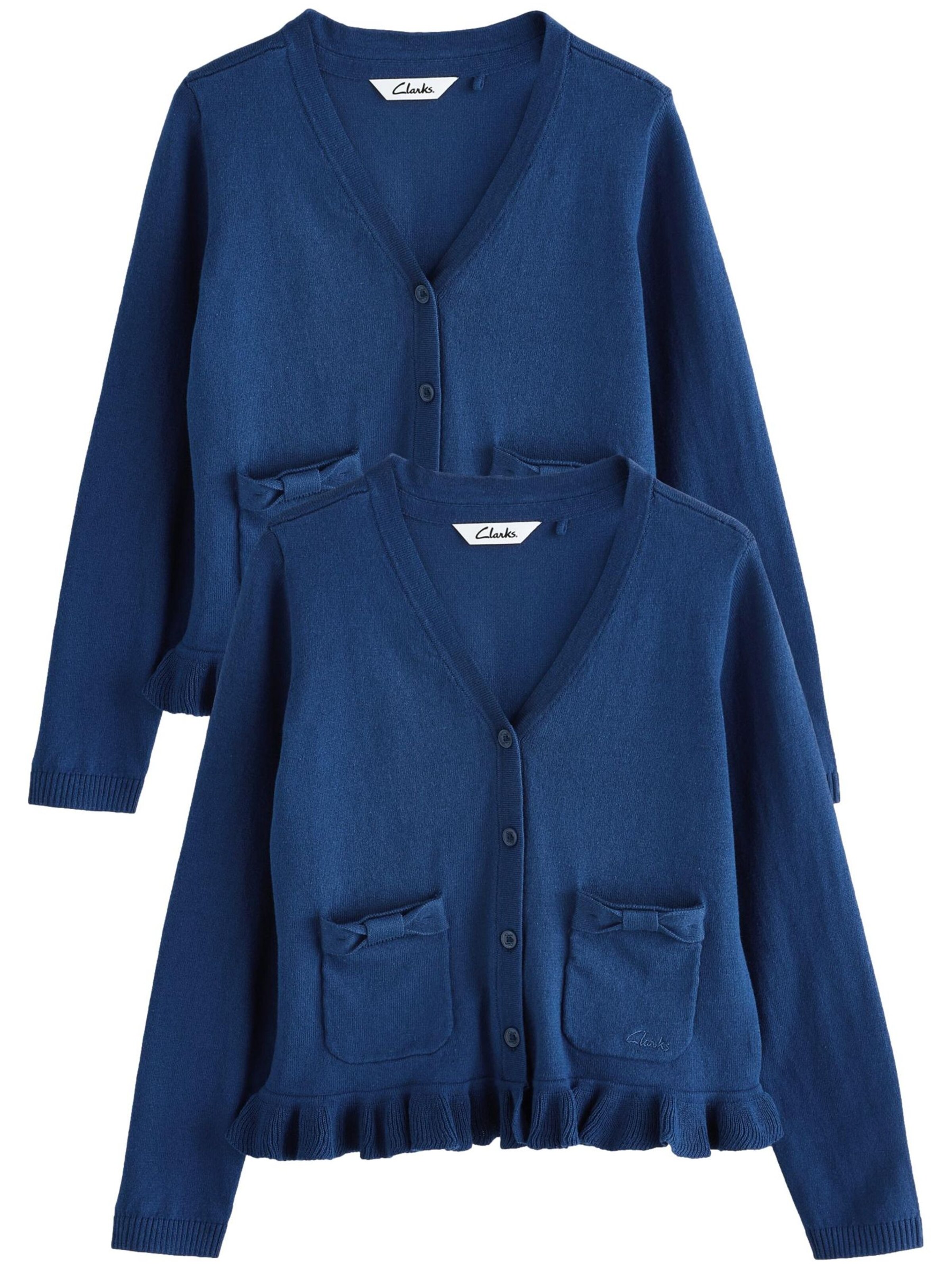 CLARKS Kofta i blå: framsida