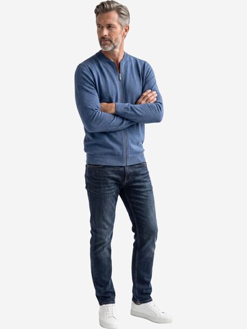 CASAMODA Knit cardigan 'Basic' in Blue