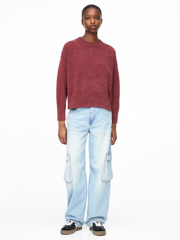 Pull&Bear Trui in Rood