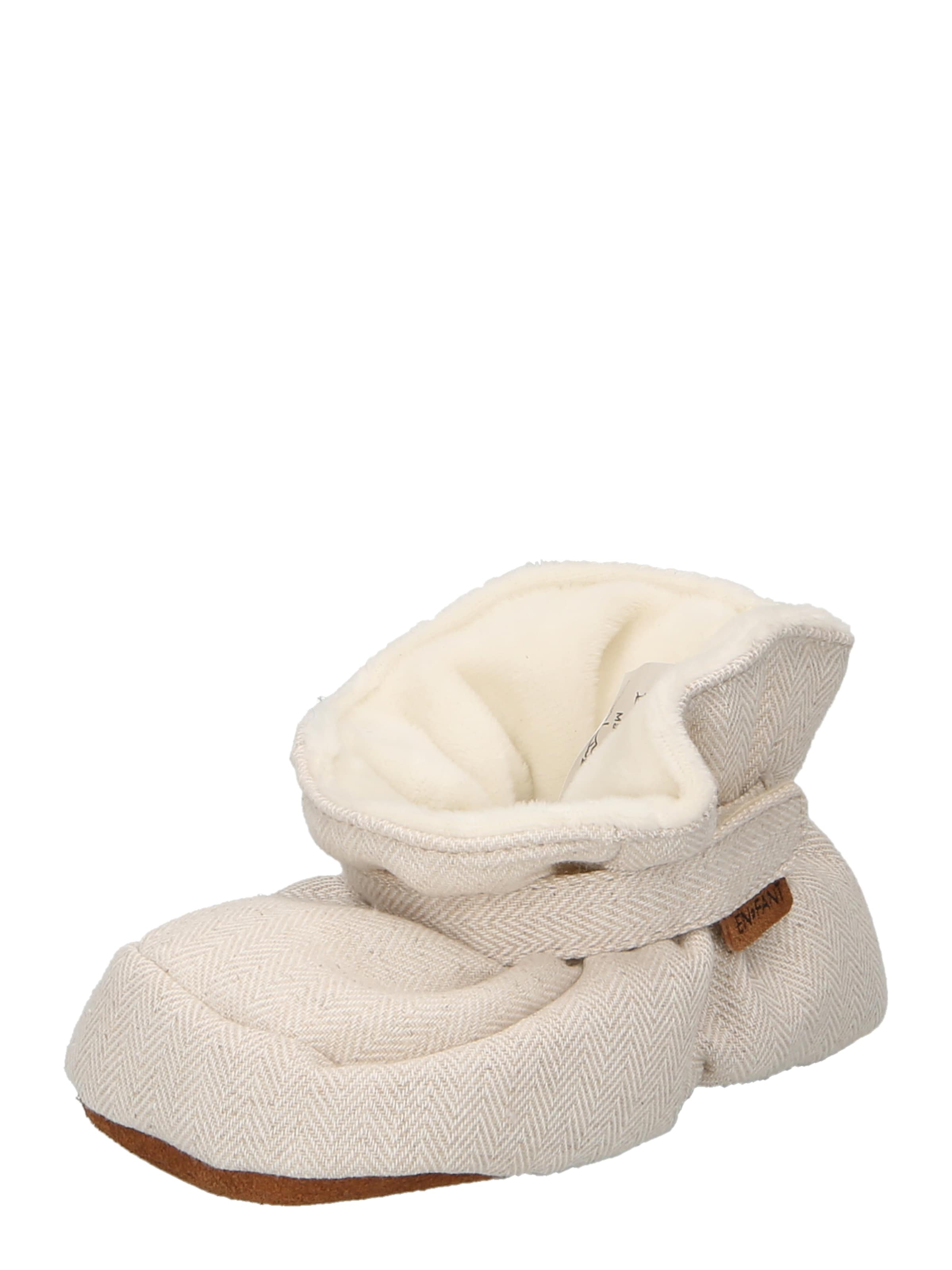 Pantoufle EN FANT en beige : devant