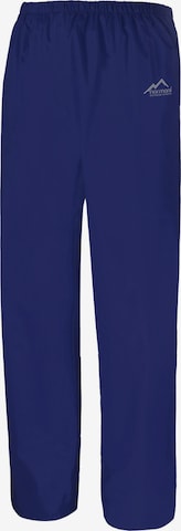 Regular Pantalon outdoor 'Portland' normani en bleu : devant