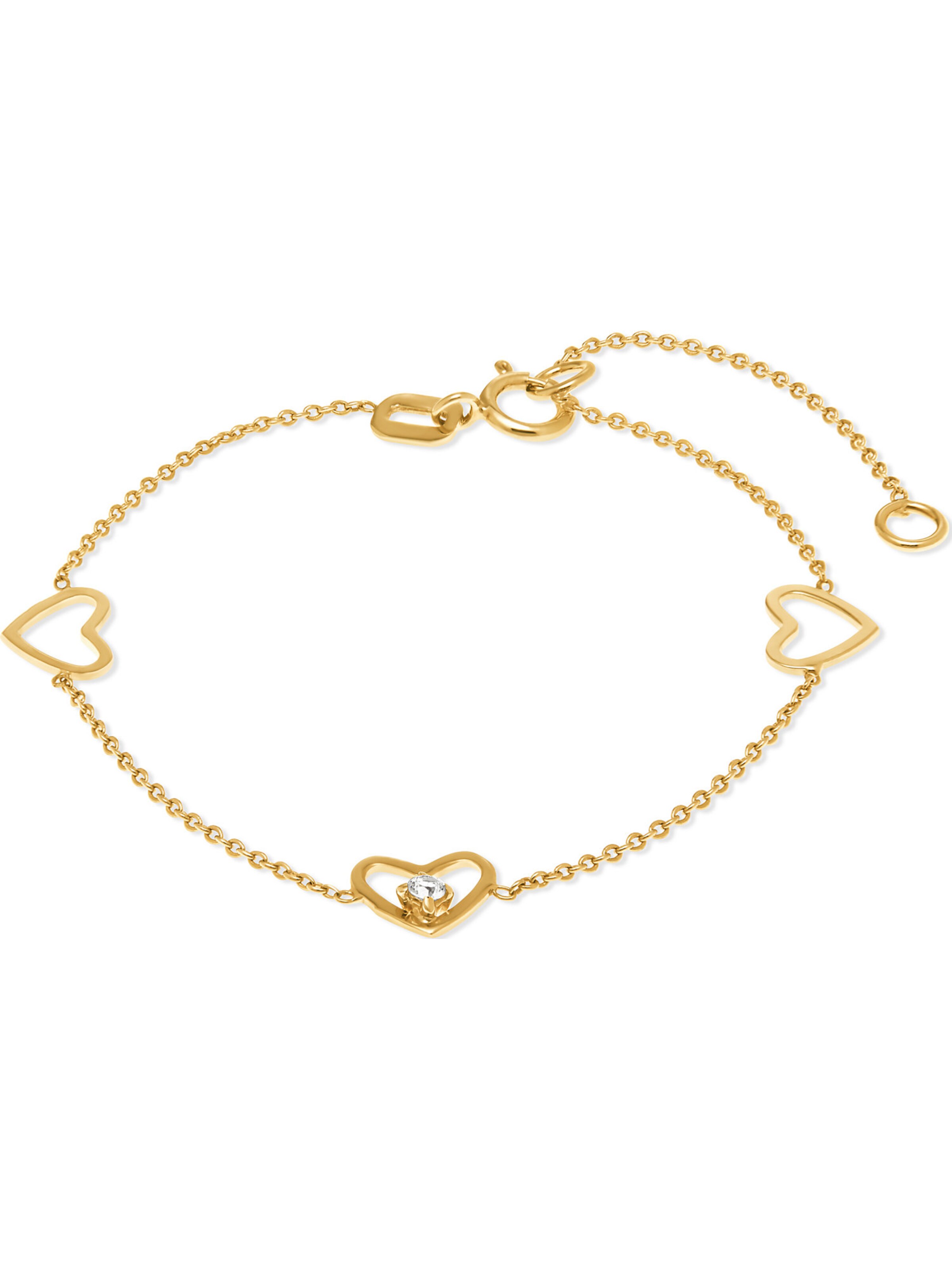 FAVS Bracelet in Gold: front