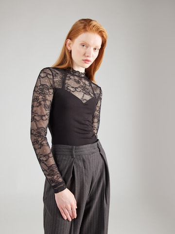 ABOUT YOU Shirt 'Auguste' in Schwarz: predná strana