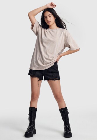 myMo ROCKS Shirt in Beige
