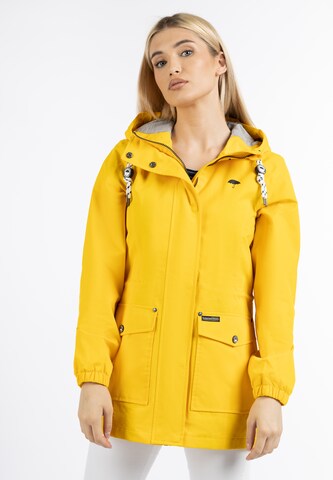 Schmuddelwedda - Chaqueta funcional en amarillo: frente