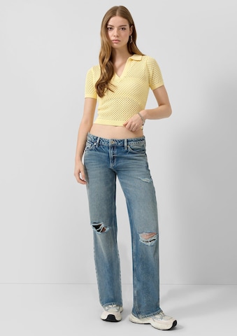 Pull-over QS en jaune