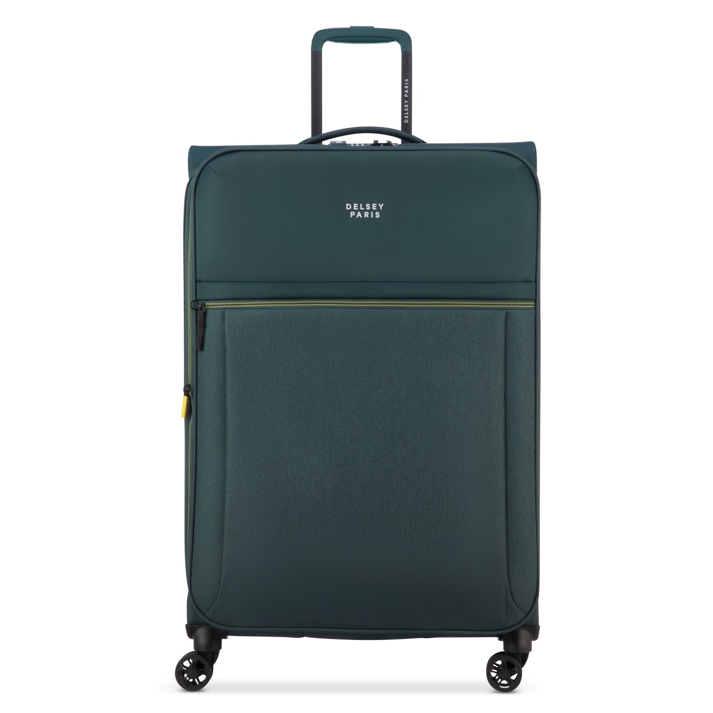 Trolley 'Brochant 3' di Delsey Paris in verde: frontale