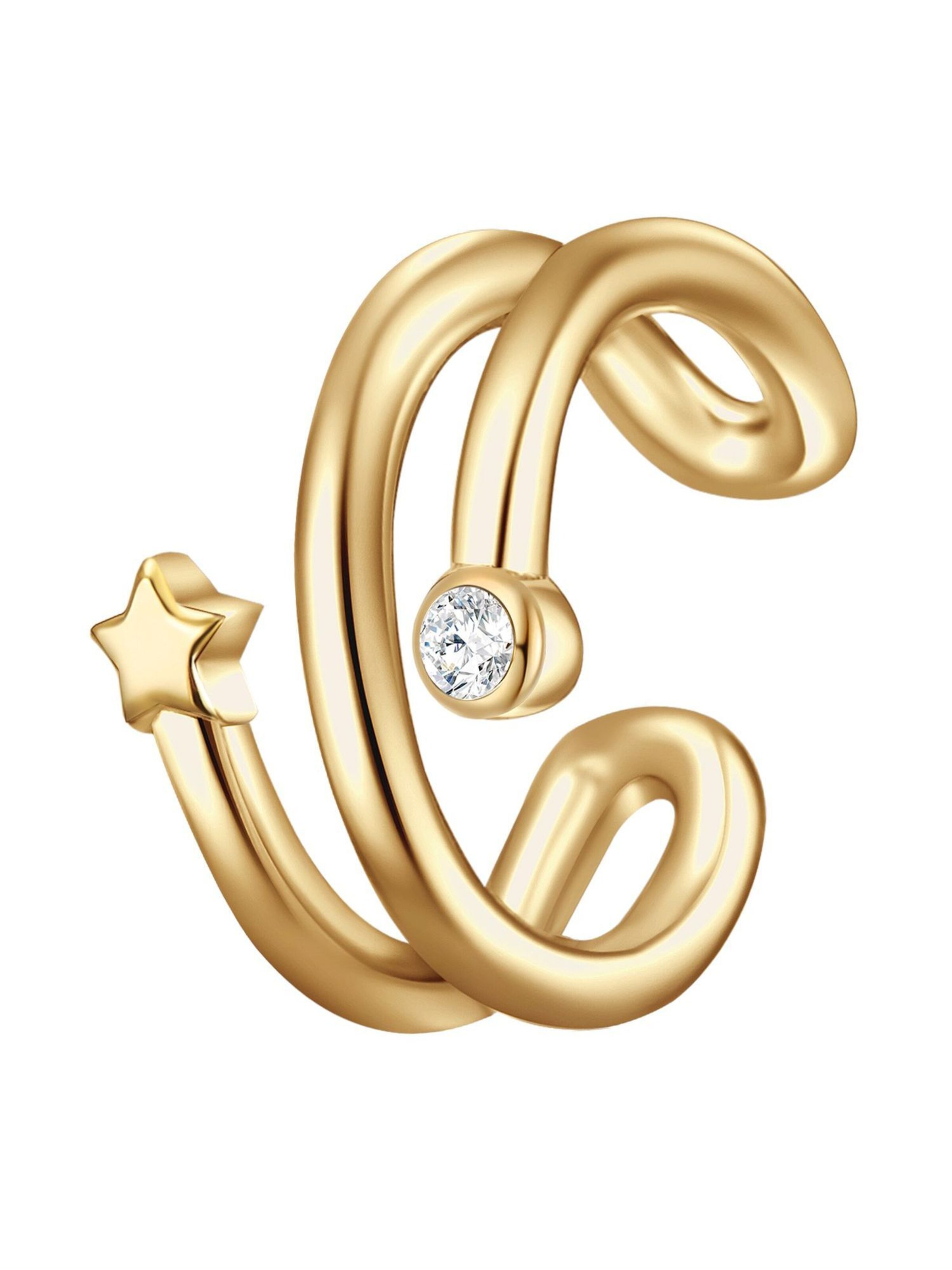 Glanzstücke München - Pendientes en oro: frente