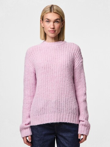 Pull-over 'PCNina' PIECES en rose : devant