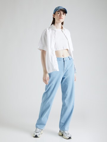 Carhartt WIP Loosefit Jeans 'Pierce' in Blauw
