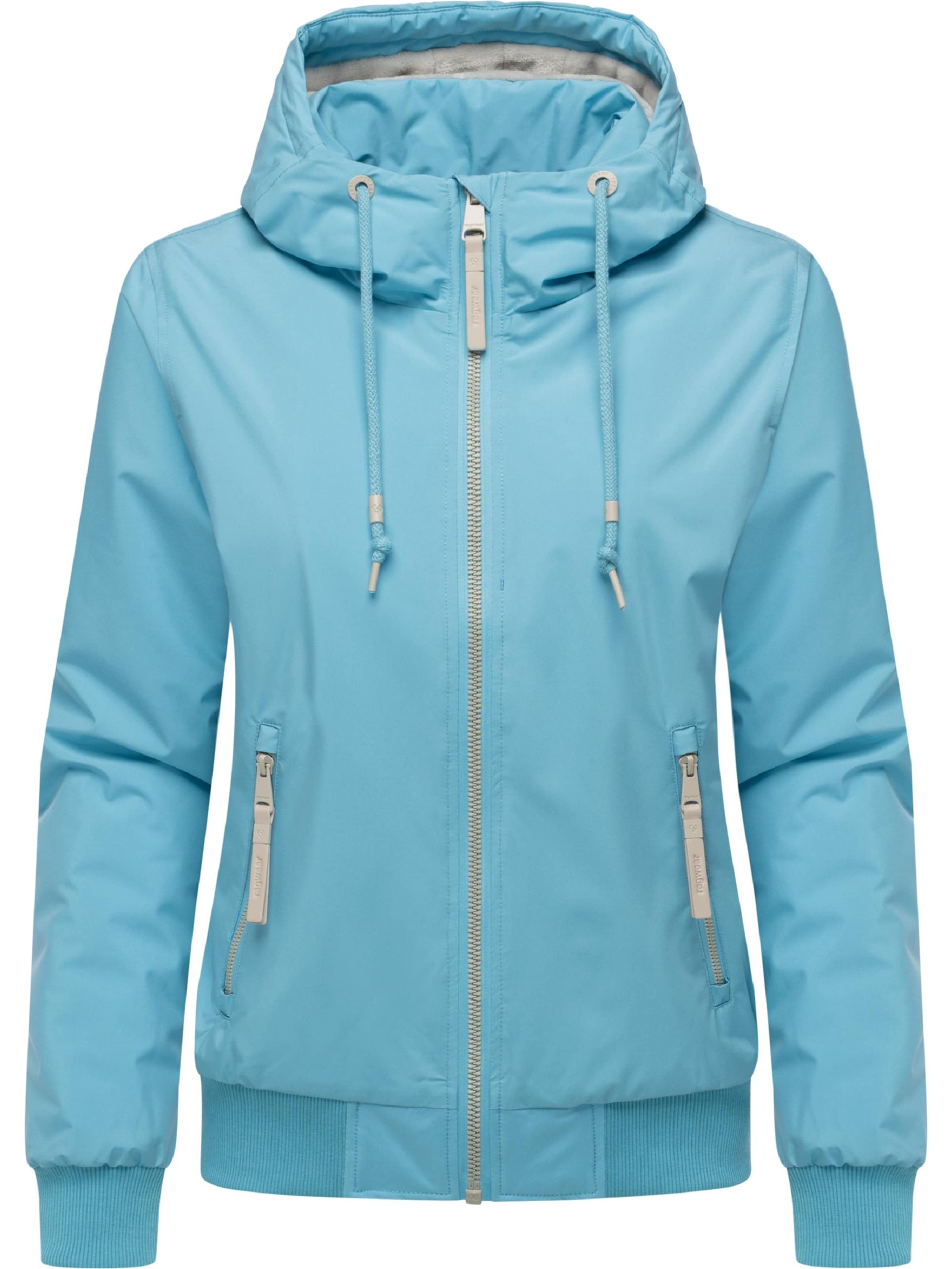 Ragwear Funktionsjacke 'Oggie' in Blau: Vorderseite