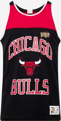 Maglia trikot 'CHI. BULLS' di Mitchell & Ness in nero: frontale