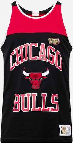 Mitchell & Ness - Camisola de futebol 'CHI. BULLS' em preto: frente