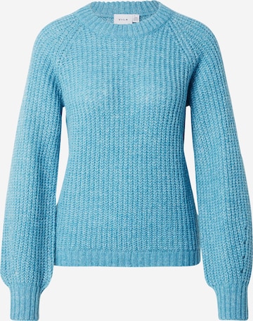 VILA Pullover 'VISOTA' in Blau: Vorderseite