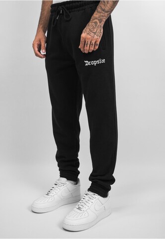 Tapered Pantaloni 'Embo' di Dropsize in nero