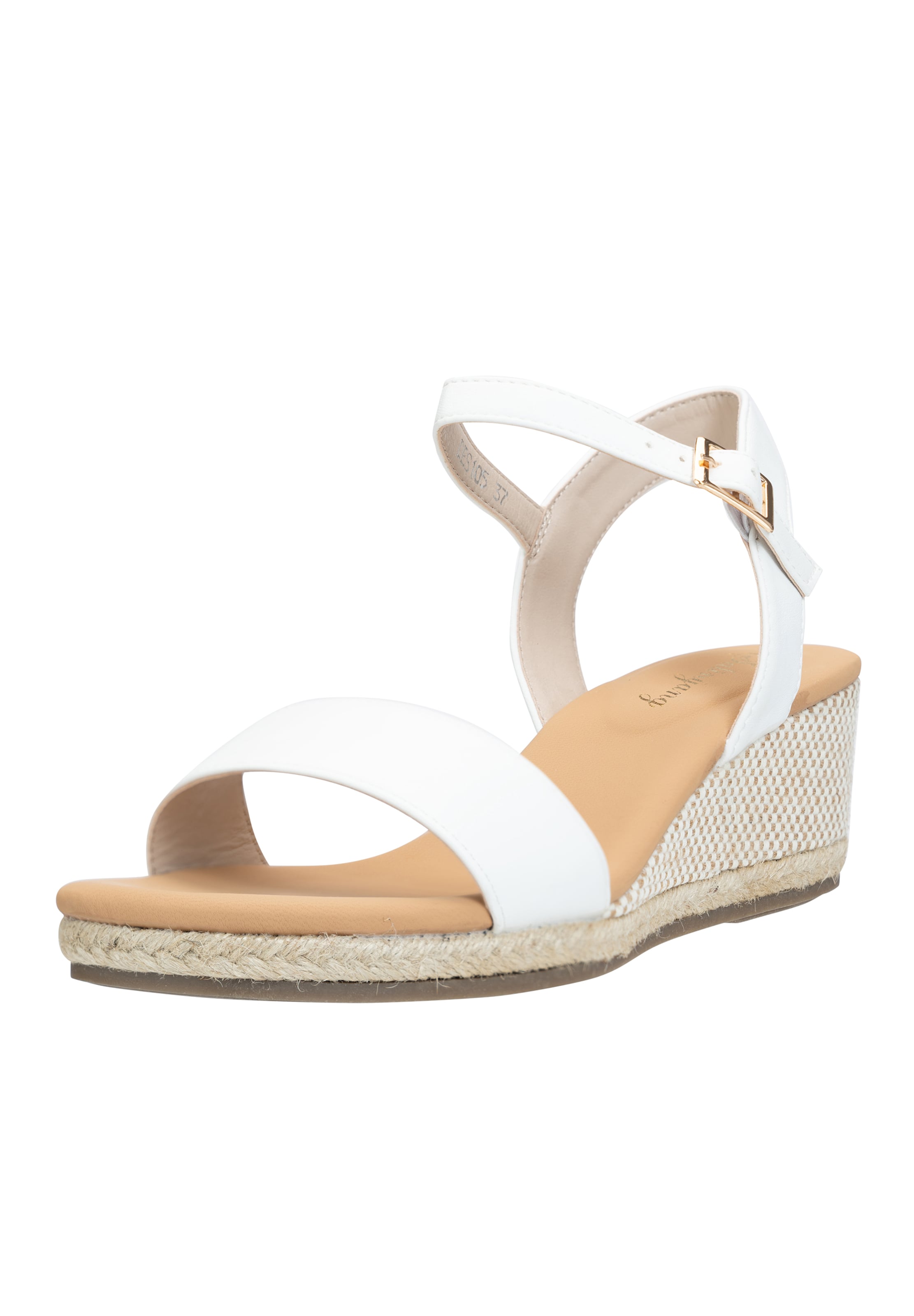 Salinyang Sandaal in Wit: voorkant