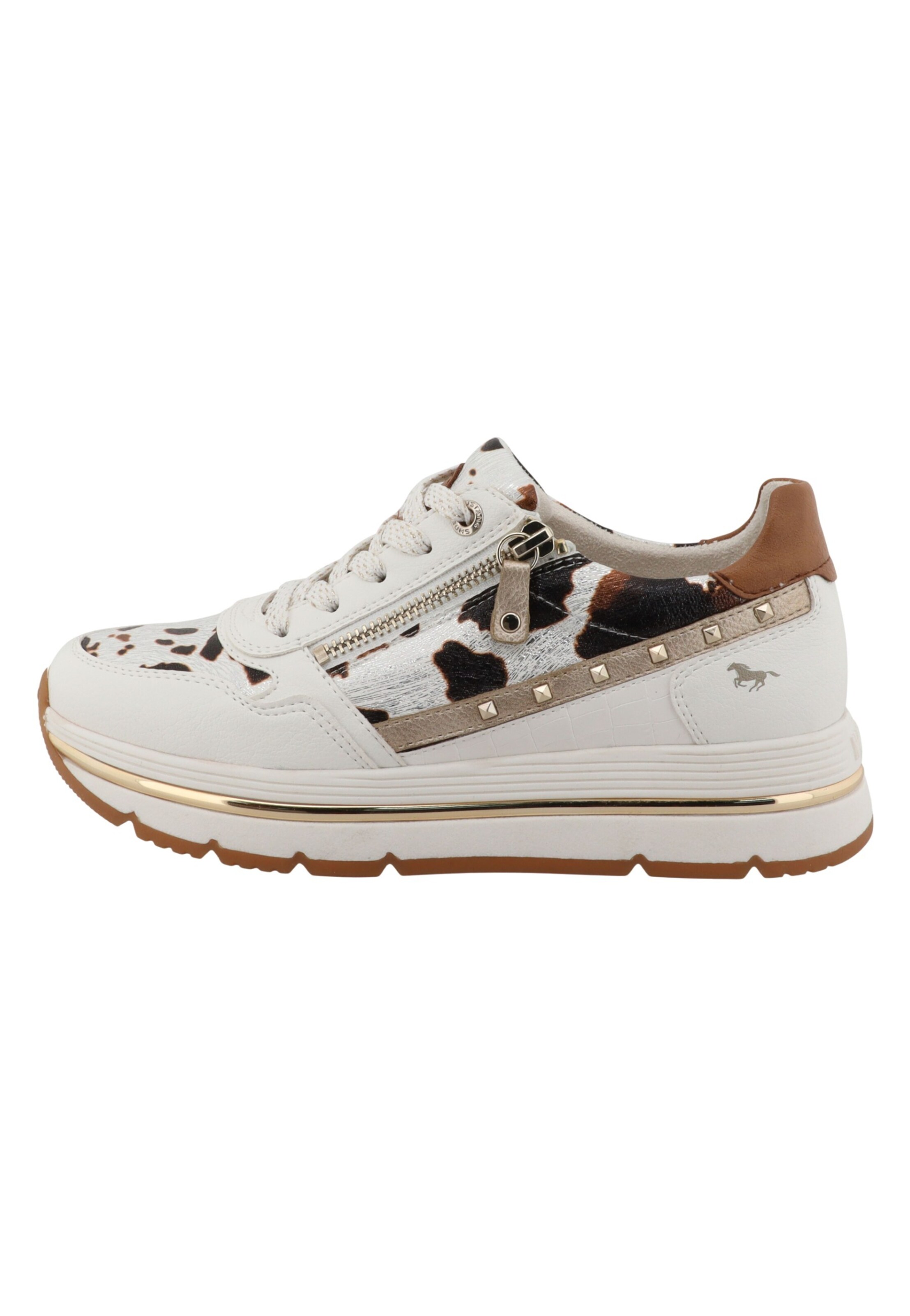 MUSTANG Sportlicher Schnürschuh in Weiß