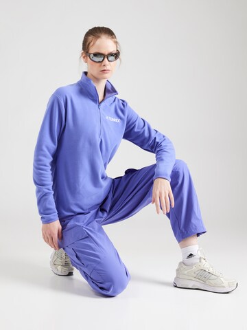 ADIDAS TERREX Спортивная кофта 'Ess' в Лиловый