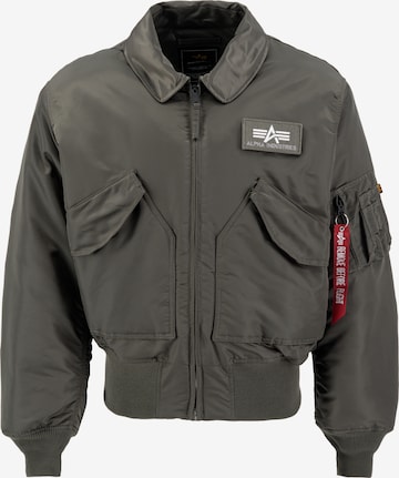 ALPHA INDUSTRIES - Chaqueta de entretiempo en verde: frente